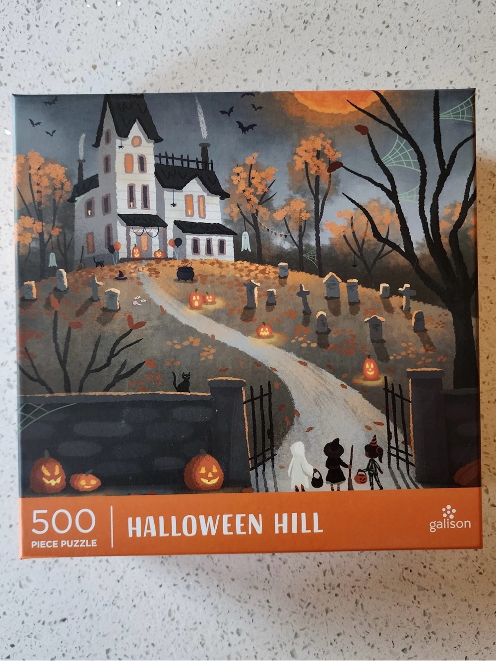 🧩 Galison Halloween Hill 500-Piece Puzzle